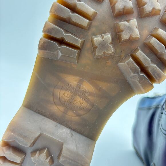 VTG John Fluevog x Dr. Doc Martens Colorblock Boots Men's 8 Made in England Rare - Picture 8 of 14